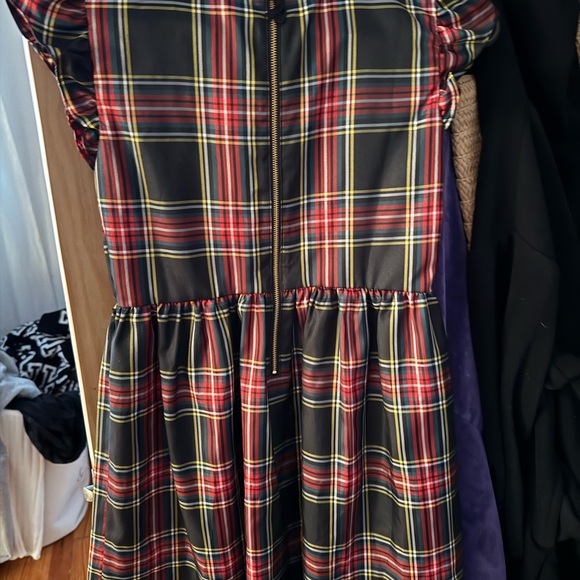 J crew / Crewcuts Gilrs size 10 plaid dress - Picture 3 of 4